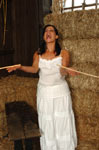 Caned on the hands