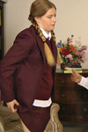Pull up your school skirt