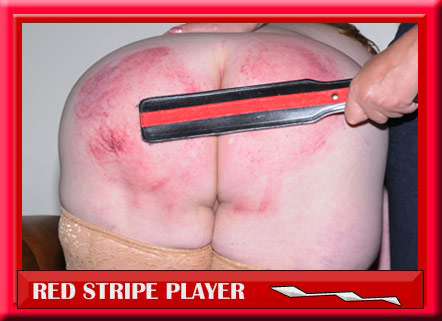BBW Heather gets the redstripe paddle